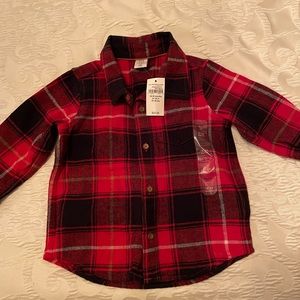 Gap plaid button down shirt